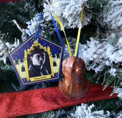 Harry Potter Christmas Wreath - Hermione's Secret Library